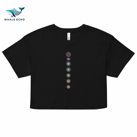 “Chakra healing” women's crop top